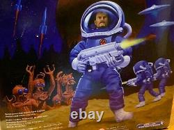 GI Joe 12 AA Secret of Planet Xenome Modern Adventure Team 2003 Rare Blue Alien