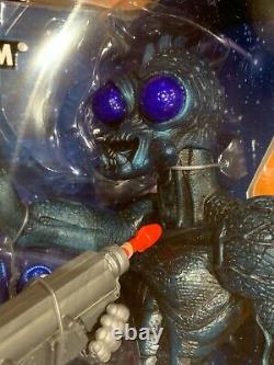 GI Joe 12 AA Secret of Planet Xenome Modern Adventure Team 2003 Rare Blue Alien