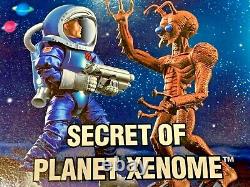 GI Joe 12 AA Secret of Planet Xenome Modern Adventure Team 2003 Rare Blue Alien