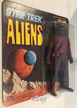 GORN Star Trek Aliens (1975) Mego 8 MOC unpunched 10-back withCGA Case