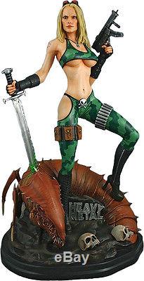 HEAVY METAL Alien Marine Girl 14 Scale Statue (Hollywood Collectibles) #NEW