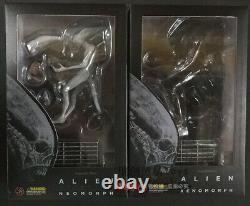 HIYA AlienCovenant 3.75-inch Black And White Xenomorph Action Figure Model Toy