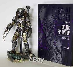 HOT TOYS AVP Alien vs Predator CELTIC PREDATOR FIGURE SideShow Collectable 1/6