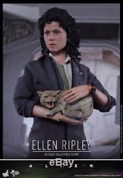 HOT TOYS Alien Ellen Ripley Sigourney Weaver with Cat 1/6 Scale Action Figure