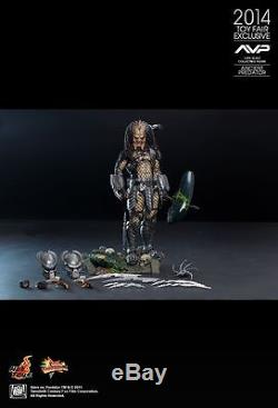 Hot Toys Mms250 Alien Vs. Predator Ancient Predator Action Figure Display