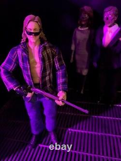 Hallzys Customs They Live Action Figure Set Custom Roddy Piper NECA Aliens Obey