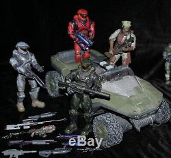 Halo Master Chief Large Joyride Action Figures Weapons Aliens Vehicles Covenant