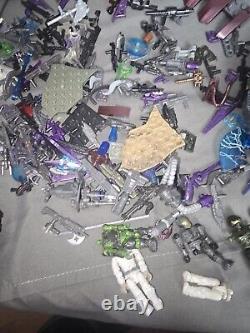 Halo Mega Construx Bloks Spartans Covenant Elites Hunters Weapons Parts Lot