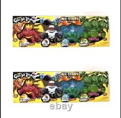 Heroes of Goo Jit Zu (All Stars) 4-Pack with ULTRA RARE Hydra 2022 Lot of 2