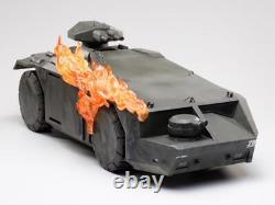 Hiya Aliens Burning Armored Personnel Carrier Px Exclusive 1/18 Vehicle New U. S