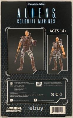 Hiya Aliens Colonial Marine Quintero 1/18 Scale Figure Px Exclusive New Sealed