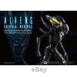 Hiya Toys 118 Aliens Colonial Marines Xenomorph Warrior Spitter Action Figure