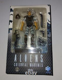 Hiya Toys Aliens Colonial Marines HICKS Action Figure MISB Very Low Print Rare