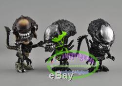 Hot! 6pcs Movie Alien Wolf Predator Cute Statues Figures Toys Set no box Gift