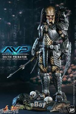 Hot Toys 1/6 AVP Alien vs Predator Celtic Predator Ver. 2.0 MMS221