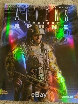Hot Toys 1/6 Aliens USCM Sergeant Apone MMS04 Customized with extra body and tag