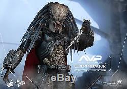 Hot Toys 1/6 Avp Alien Vs Predator Mms325 Elder Predator Masterpiece Figure