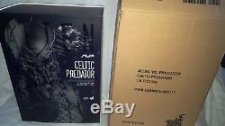 Hot Toys 1/6 Avp Celtic Predator Figure Boxed Complete Mms221 Alien Vs Predator
