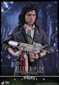 Hot Toys 1/6 MMS366 Alien Ellen Ripley With Cat Collectible Figure New