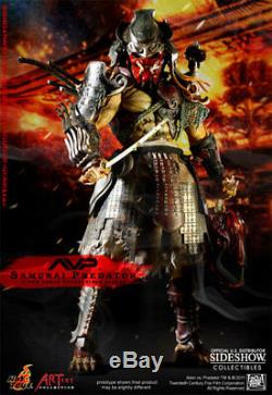 Hot Toys AVP SAMURAI PREDATOR 1/6 figure RARE Alien vs predator BRAND NEW SEALED