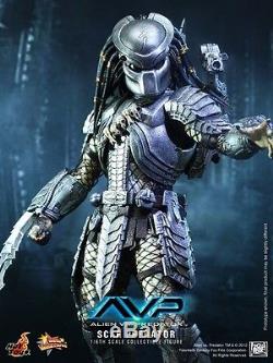 Hot Toys Alien Vs Predator Scar Predator Official Version