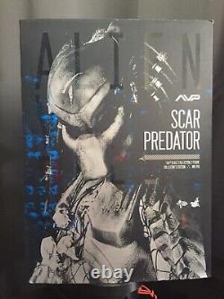 Hot Toys Alien vs Predator AVP Scar Predator 2.0 1/6 Figure MMS190