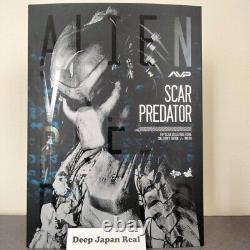 Hot Toys Alien vs Predator AVP Scar Predator 2.0 Ver. 1/6 Figure Used Japan