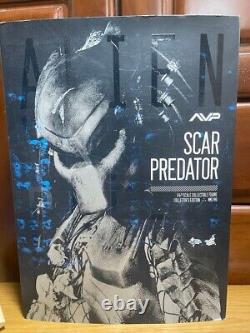 Hot Toys Alien vs Predator AVP Scar Predator 2.0 Ver. 1/6 Figure Used Japan