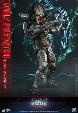 Hot Toys Aliens vs. Predator Requiem 1/6 Wolf Predator (Heavy Weaponry) MMS443