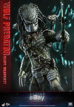 Hot Toys Aliens vs. Predator Requiem 1/6 Wolf Predator (Heavy Weaponry) MMS443