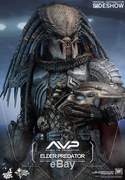 Hot Toys Elder Predator AVP 1/6 Scale Figure Alien VS Predator Sideshow New