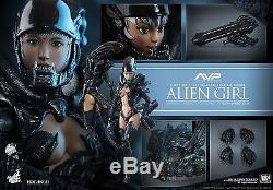 Hot Toys HAS002 Alien vs Predator AVP Alien Girl 1/6 Female Aliens Figure Model