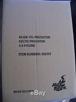 Hot Toys MMS 221 Alien VS Predator Celtic Predator sealed in shipper long sold o