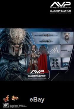 Hot Toys MMS 325 Alien VS. Predator AVP Elder Predators 14 inch 1/6 Figure NEW