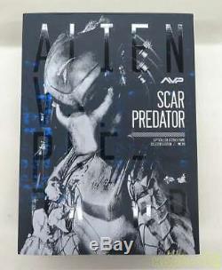 Hot Toys MMS190 Alien vs. Predator AVP Scar Predator 14 Action Figure #428