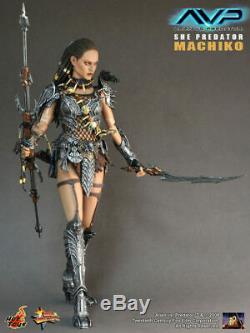 Hot Toys Machiko AVP Alien vs Predator MMS074 HAS01 She-Predator NEW / SEALED