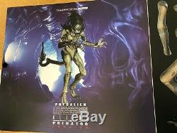 Hot Toys Mms 55 Alien Vs Predator Requiem Predalien New 1/6 Rare