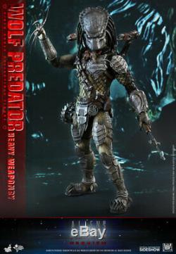 Hot Toys Wolf Predator Heavy Weaponry 1/6 Scale Aliens VS Predator Requiem AVPR