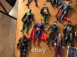 Huge Action Figure Lot Mcfarlane DC Multiverse, TNMT and More