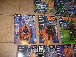 Huge Alien Vintage Kenner Movie Avp Aliens 20 Figure Vehicle Lot Queen Evac More