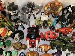 Huge Ben 10 Lot of 45 Figures Original Alien Force Ultimate Alien Cartoon