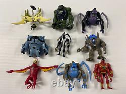 Huge Lot Of Ben 10 Action Figures 40 Total Alien X Waybig Diamon Head