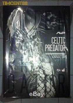 In Stock! Hot Toys Alien vs. Predator AVP 1/6 Celtic Predator 2.0 Figure 14 New
