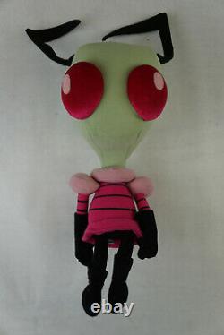 Invader Zim Plush 2002 Nickelodeon 13 Rare Viacom Alien Backpack 90s Pink Green