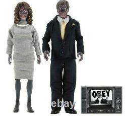 John Carpenter They Live Retro action figure 2-Pack Aliens Deluxe Box NECA