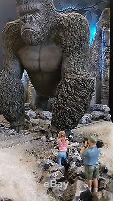 King-kong Statue Maquette Peter Jackson Nt Sideshow Jurassic Alien Predator Rare