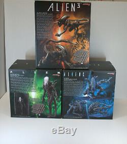 Kotobukiya Artfx+Statues Alien Big Chap Aliens Warrior Drone Alien 3 Dog Set