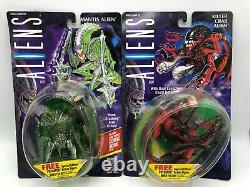 LOT of 5 Kenner Alien FiguresQueen Face Hugger Mantis Rhino Killer Crab Gorilla