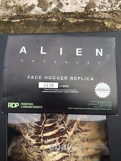 Life Size Alien Face Hugger With COA Giger