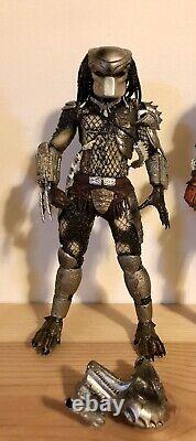 Lost Tribe Neca Predator Lot. Loose Used Condition. Authenic with Accessories